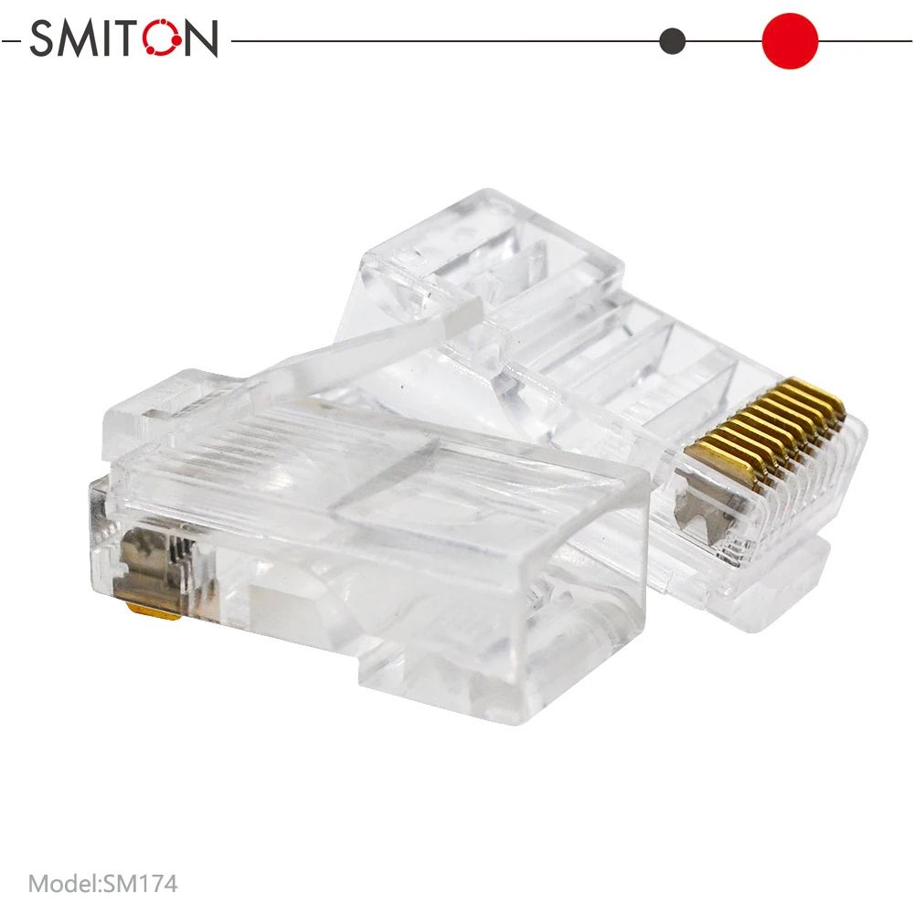 RJ50 10P10C Modular Plug Ethernet Plug Connector