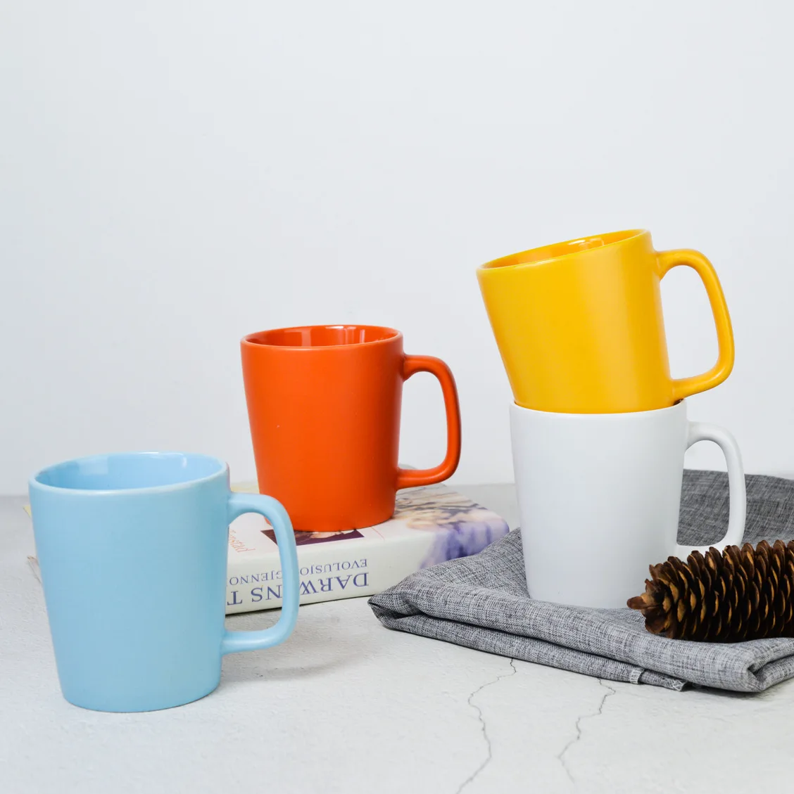 16 oz insulated coffee mugs CHILLOUT LIFE 16 oz Stainless steel Vacuum Insulated Coffee Mug with H main image 1