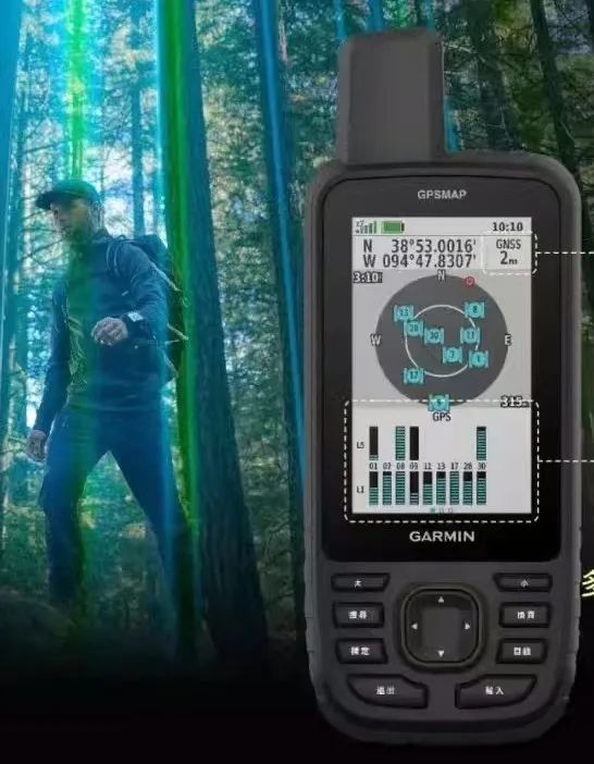 Land Meter Measuring Device Gps Gnss Receiver Handheld Gps Garmin GPSMAP 67 Land Gps Meter Controller