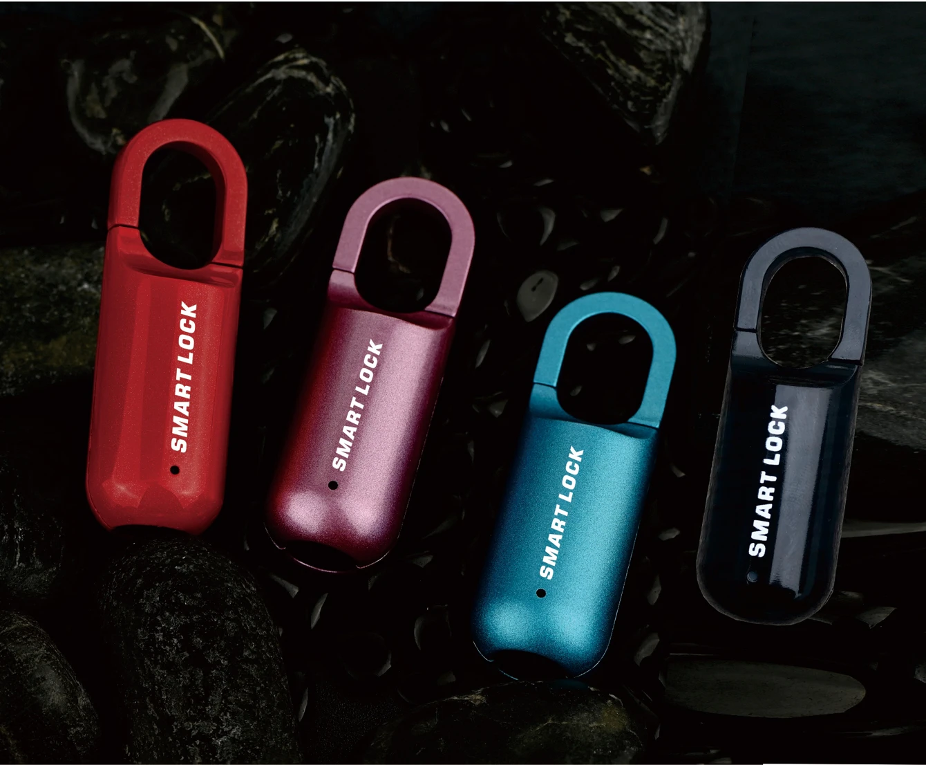 M01 Finger Recognition Print Smart Fingerprint Doors Lock Bag Cabinet Bicycle Toolbox Playground Truck Dormitory Padlock Locks