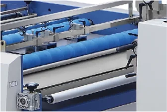 SWAFM-1050GL Fully Automatic Thermal Paper Film Laminating Machine With Chain Cutter
