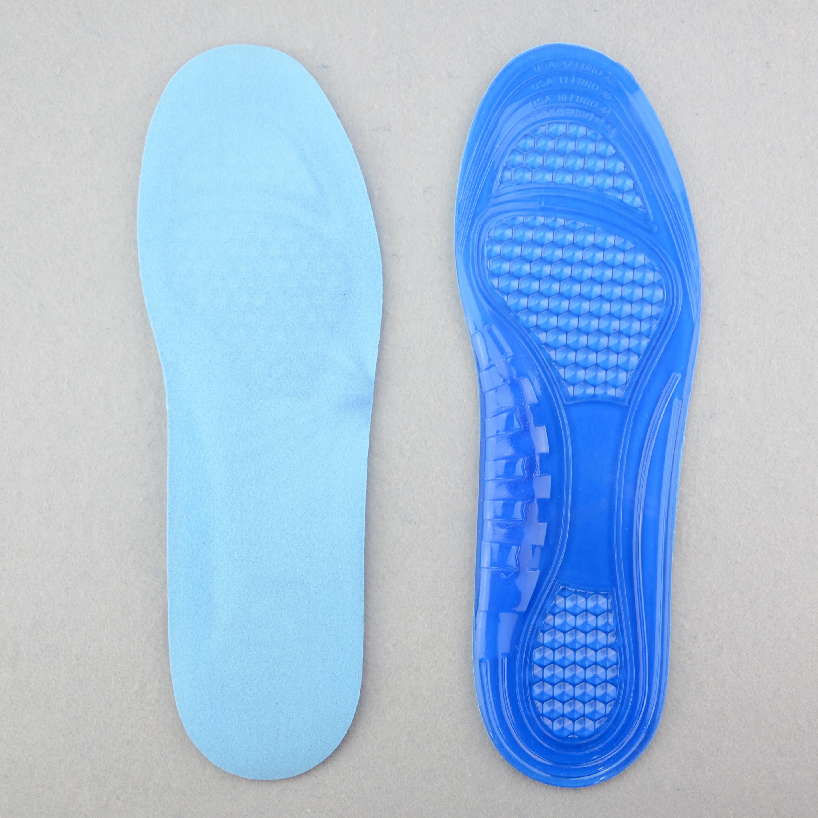 Pu Gel Tpe Sheet Silicone Sports Shoe Pads Comfortable Insole Memory Foam  Breathable Sneaker Insoles - Buy Foot Care Comfortable Shock Absorption  Massage Cheap Sports Pu Insole For Walking Running,Unisex Sports Comfortable