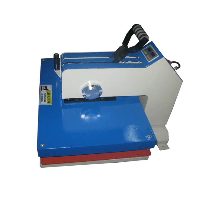 Multi-Color Manual Heat Press Embossing Machine for T-shirts Textiles Combinations Used Condition with Key Components Motor Pump