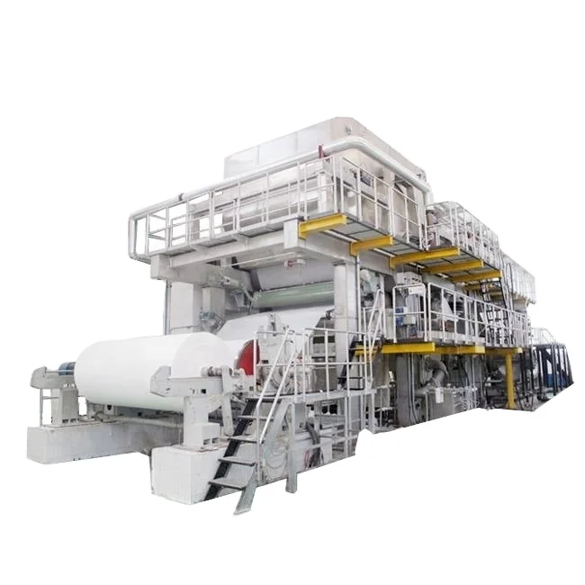 High capacity 50 tons per day 3600mm automatic a4 paper making machine culture paper production line