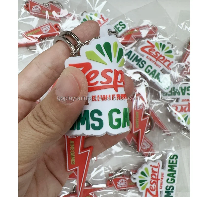 Custom Price Soft PVC/Rubber Eco-Friendly Cartoon 3D Silk Screen Printed Zinc Alloychain Holder New Year Promotional_voghion.com