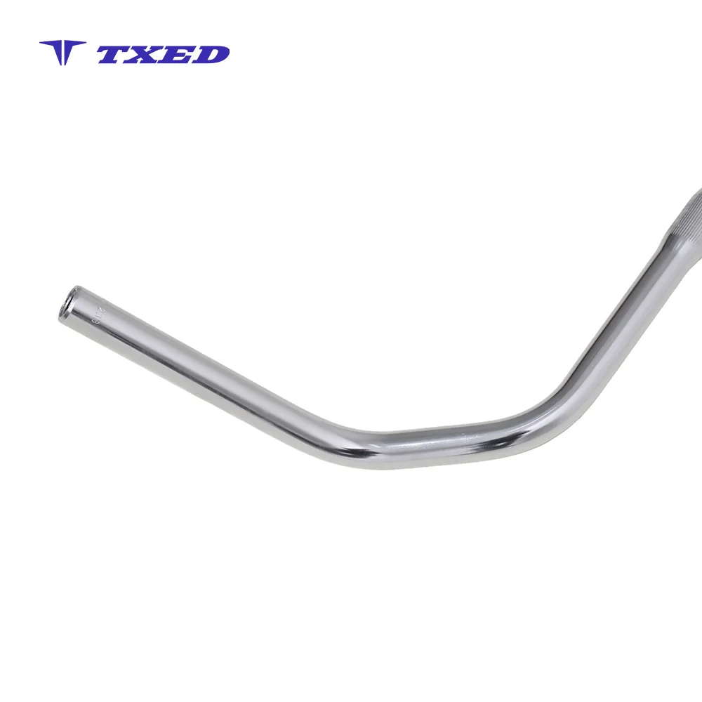 Classic Aluminum OMA BMX Flat Handlebar W=530mm Rise=60mm Comfortable Electric Bicycle Replacement Parts