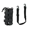 Upgraded style with shoulder strap black