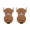 Yak Focal bead Camel SA161