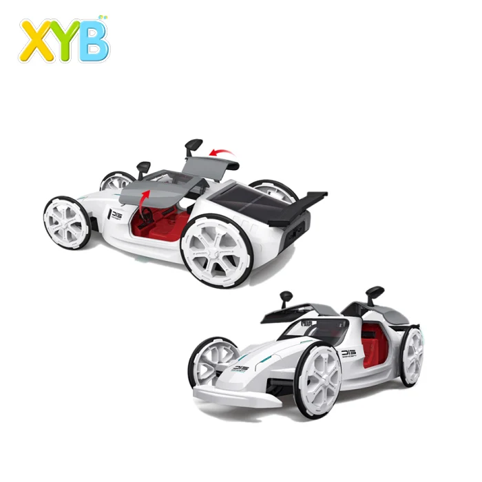 Лидер продаж, лидер продаж на Amazon, игрушка «сделай сам», детский Развивающий пазл, игрушечный автомобиль на солнечной батарее, обучающая игрушка на солнечной батарее