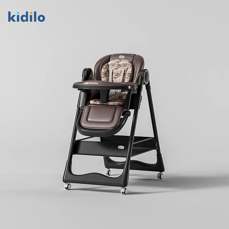 Kidilo Plastic Dining Chairs - Modern, Foldable, and Durable