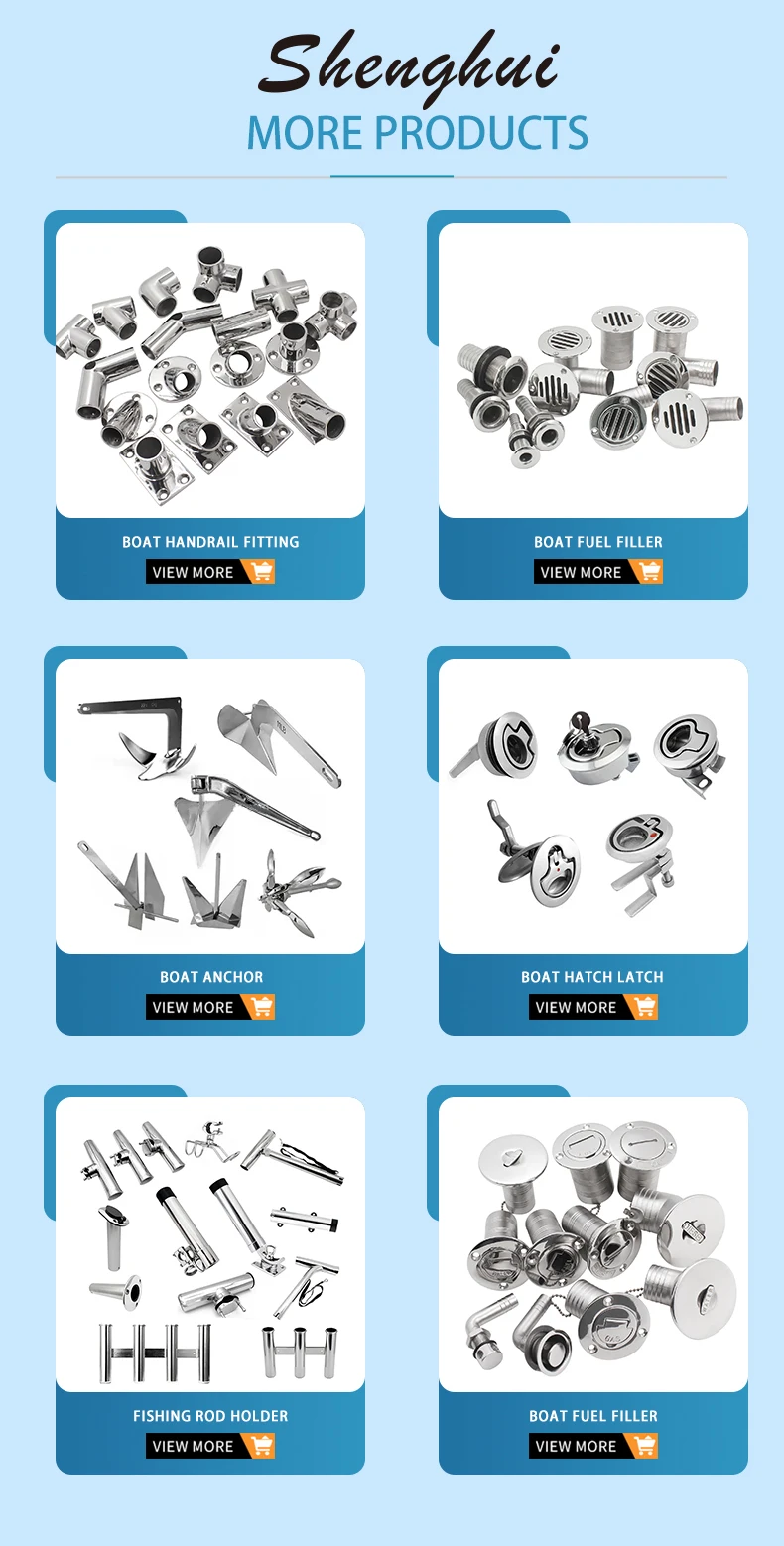 product 6 inch 8 inch 10 inch 12 inch stainless steel 316 double cross horn docking bollard cleat marine mooring dock bitt bollard-0