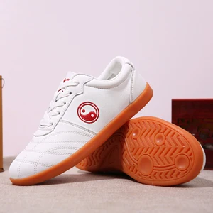 Unisex Waterproof Wear-resistant Kung Fu Sports Shoes Lightweight Non-slip Breathable Martial Arts Shoes Good Rebound Flat Shoes