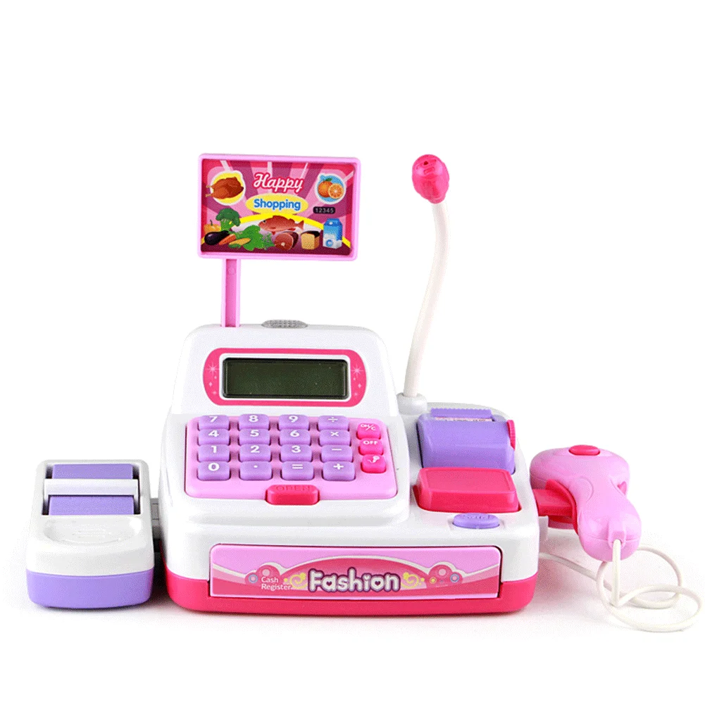 Детские Обучающие ресурсы для ролевых игр, детский супермаркет, кассовый аппарат, игрушка/