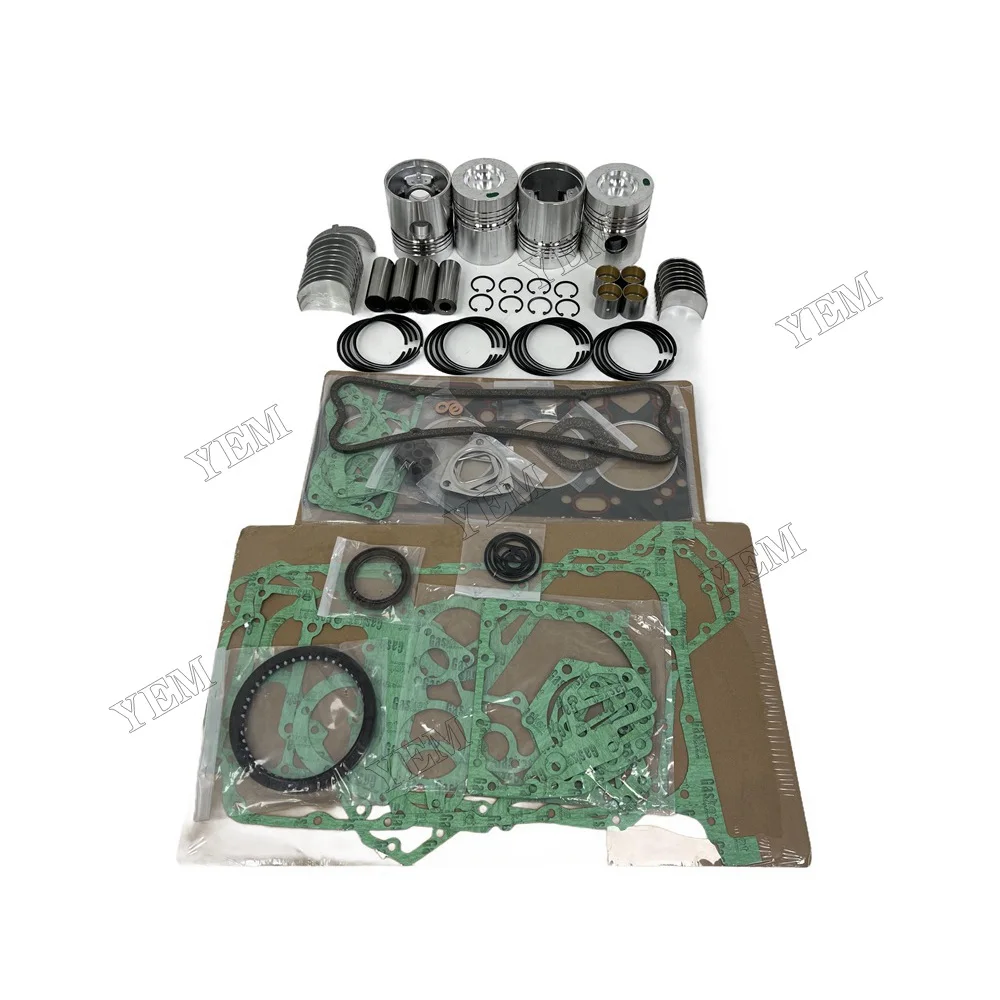 Repair Kit With Piston Rings Gaskets Bearings Fit for Perkins 4.248 Engine Parts 6