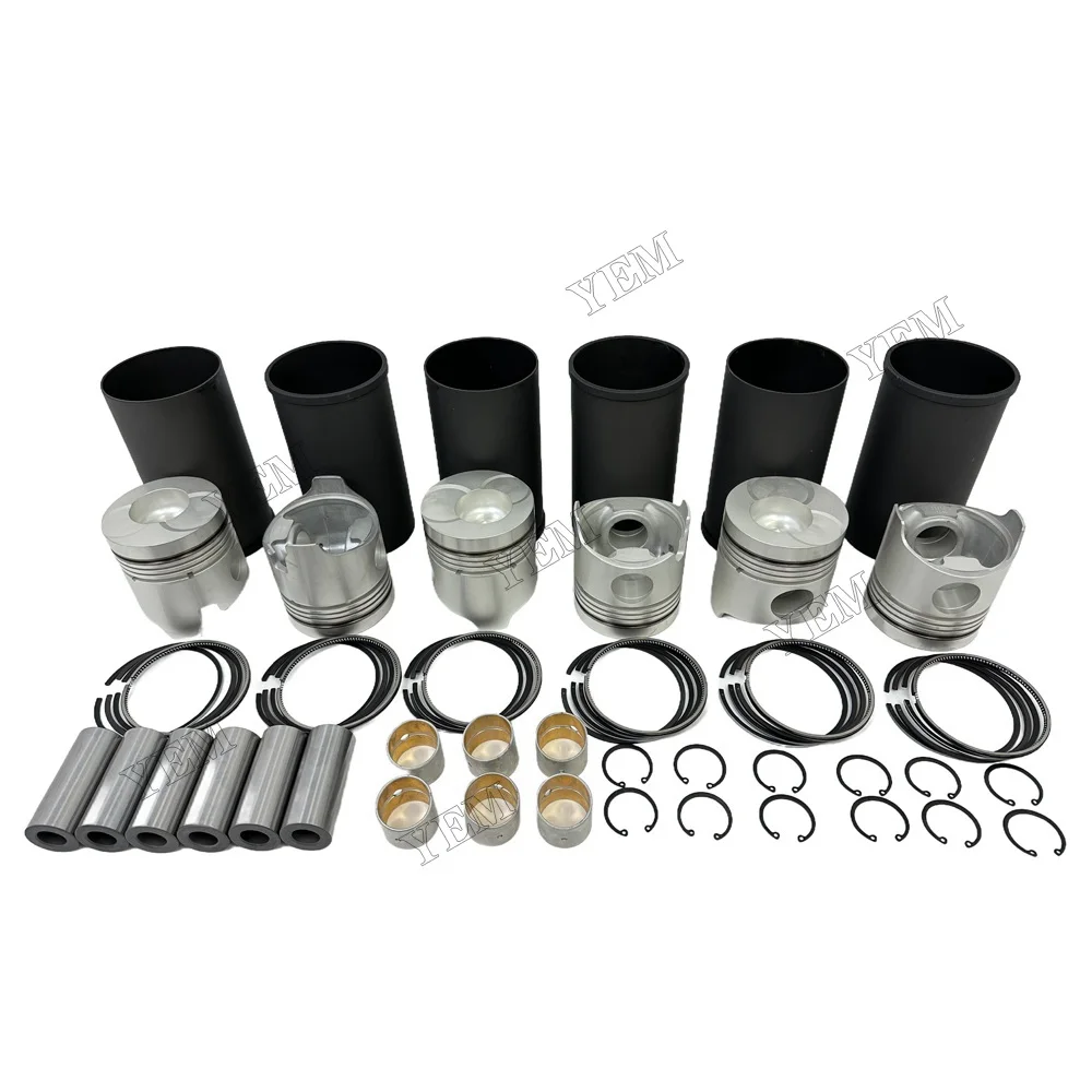 Cylinder Liner Kit Fit for Hino H06C Engine 4