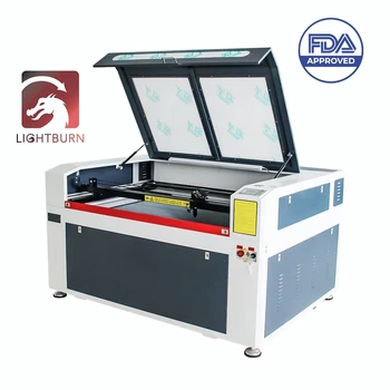 1390 100w Red light assist positioning built-in laser engraving machines co2 laser cutting machines