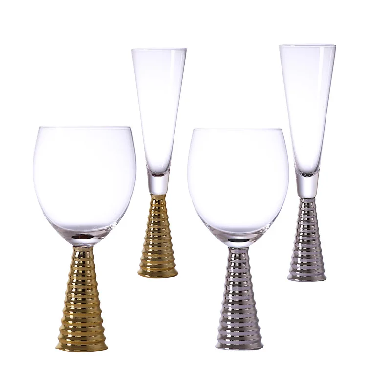 Artisanal Glass Goblets Exquisite Handcrafted Stemware for Fine Dining and Special Occasions with Custom Logo