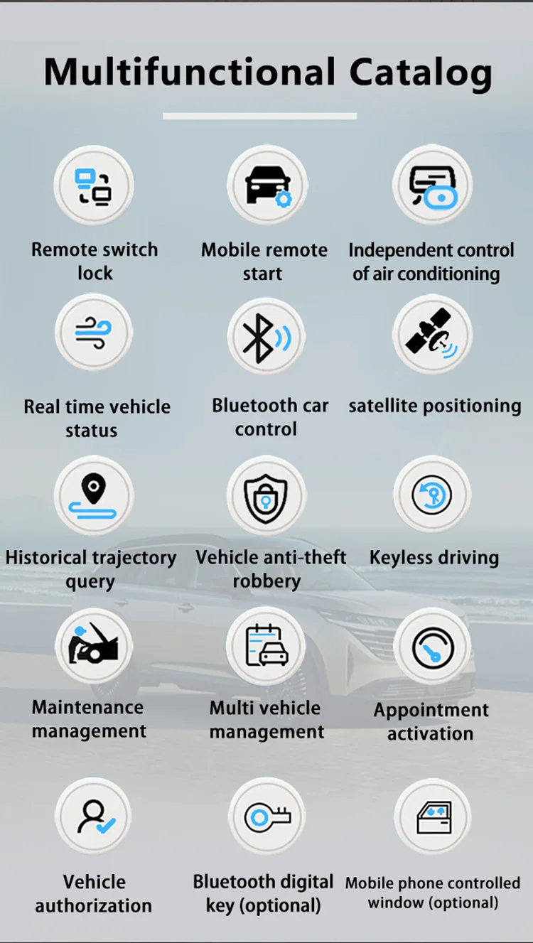 Factory Sales General Motors Alarm System Car Safety Remote Control Launcher