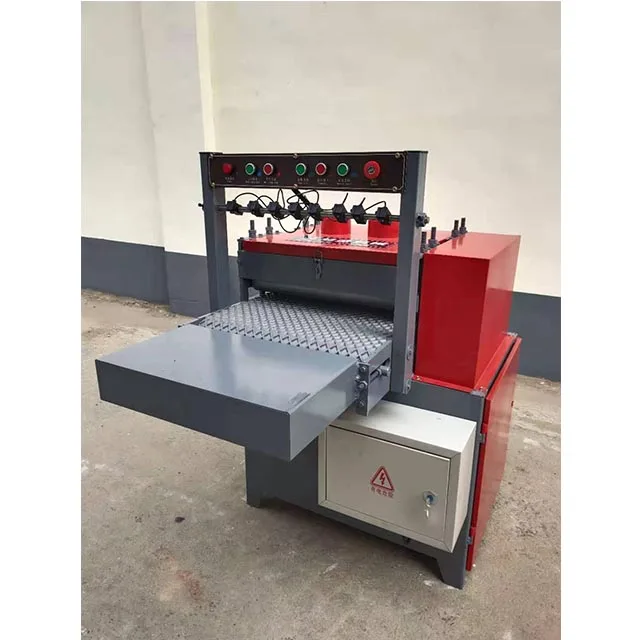 Shanghai Factory Woodworking Sawmill Edger Trimming Saw Machine for Sale