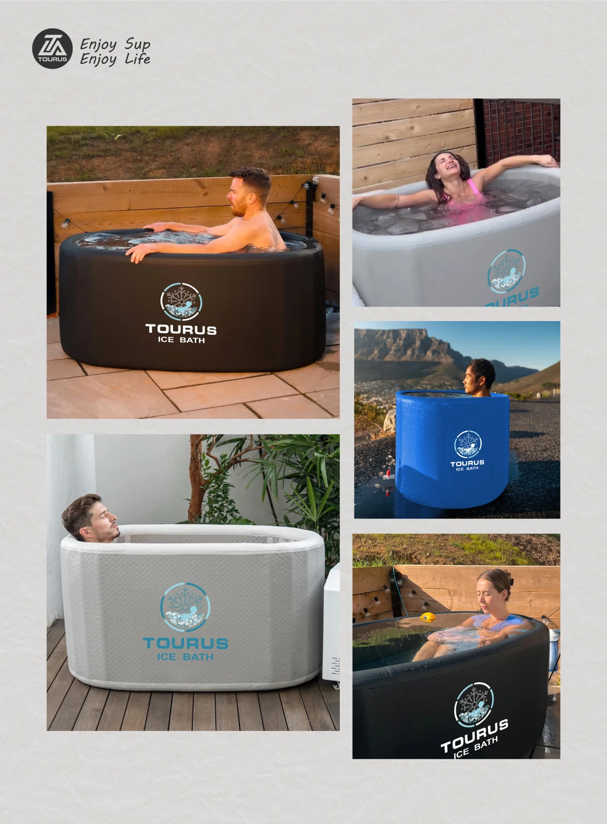 Tourus Customized Portable Ice Baths Inflatable Ice Bath Tub For Sale Buy Water Chiller Ice