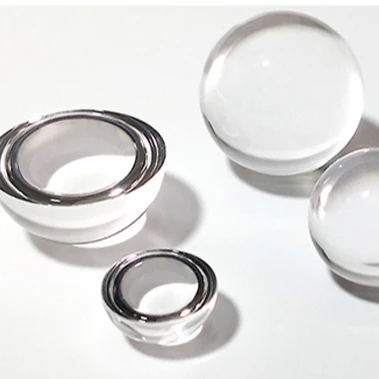 Quartz ball lens apply optical aspherical ball lenses in stock 1mm