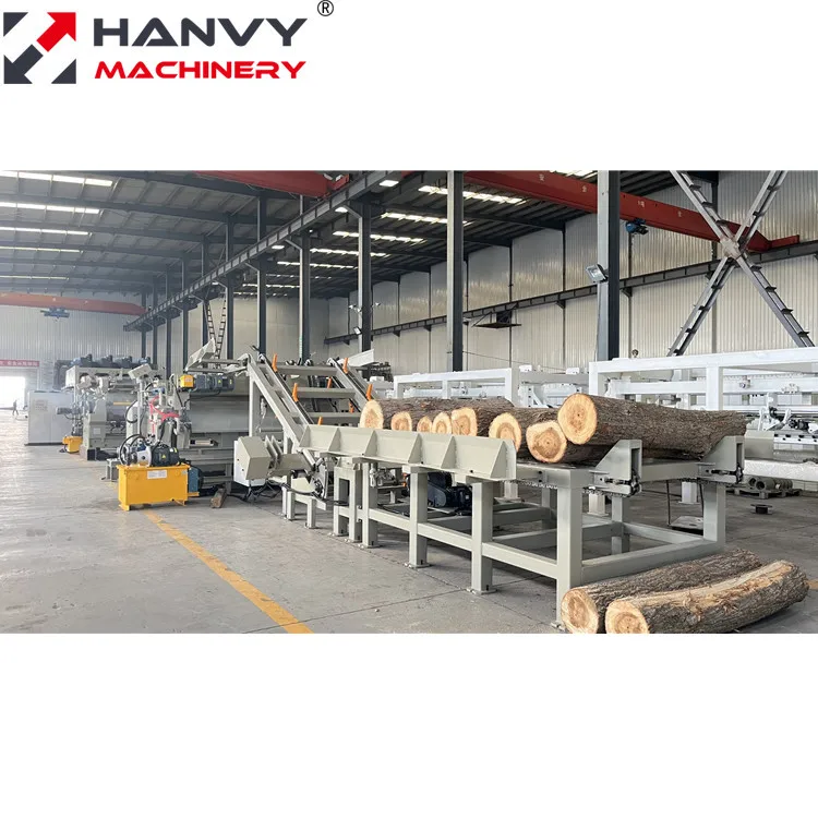 China Plywood Machinery Supplier Veneer Peeling Production Process Line