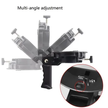 S Bracket for Speedlite for Studio Light S-Type Bracket Bowens Mount Flash Holder for Godox detail image