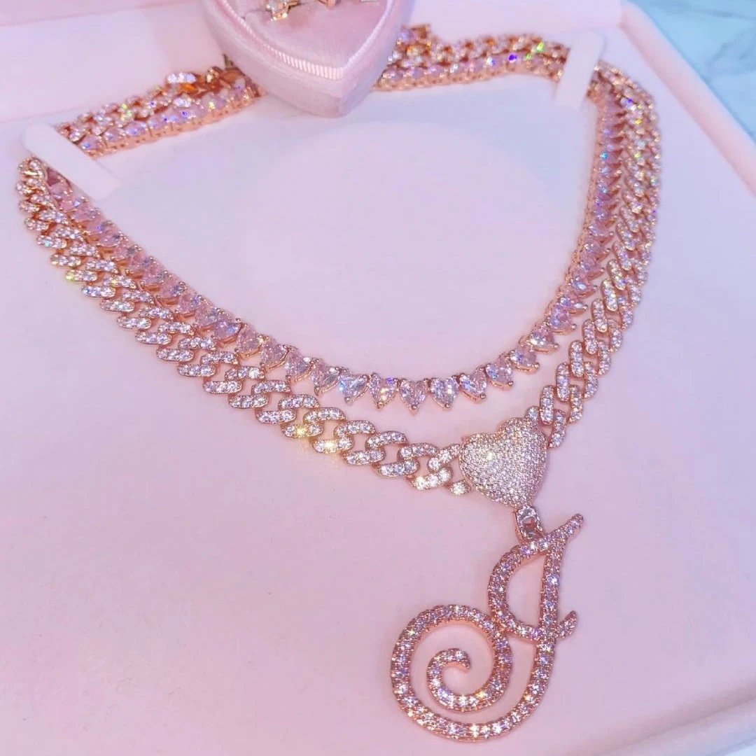 Collana Donna Con Fiocco In Oro 18 Carati E Zirconi – Lunghezza Regolabile, Ipoallergenica, Regalo Idea Natale