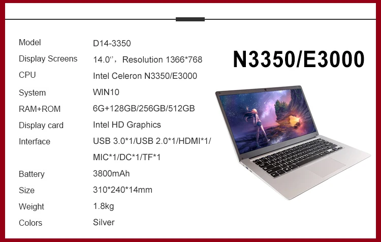 Electronic Components 14 Inch Laptop Cheap Old  Wedding Notebook Sac Ordinateur