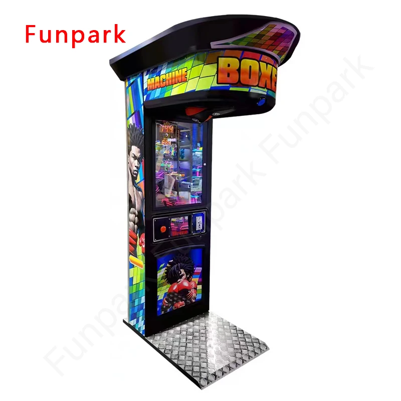 FunPark Indoor High Quality Boxing Machine Boxing Game Machine  Electronic Punch Arcade Coin Operated Games for Game Center factory