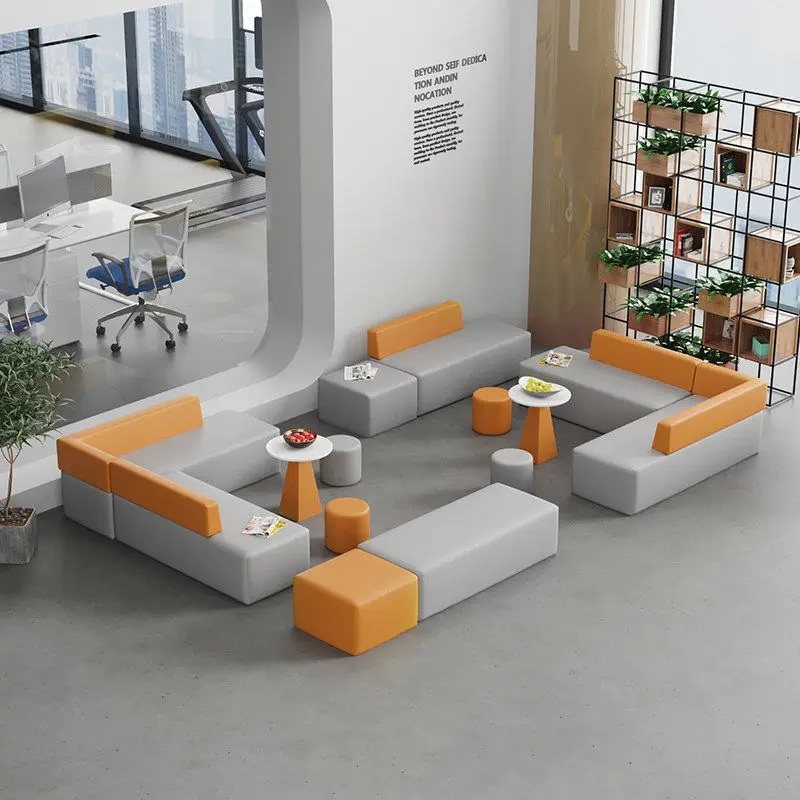 Modular Sofa Receptions Elegant Modern Design Reception Sofa Modular Waiting Room Lounge Office ...