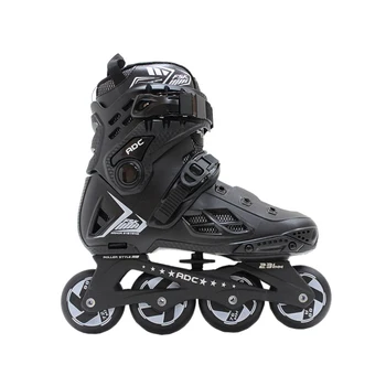Durable High impact PP roller blades 4 wheels inline skates for adults inline adjustable roller skates