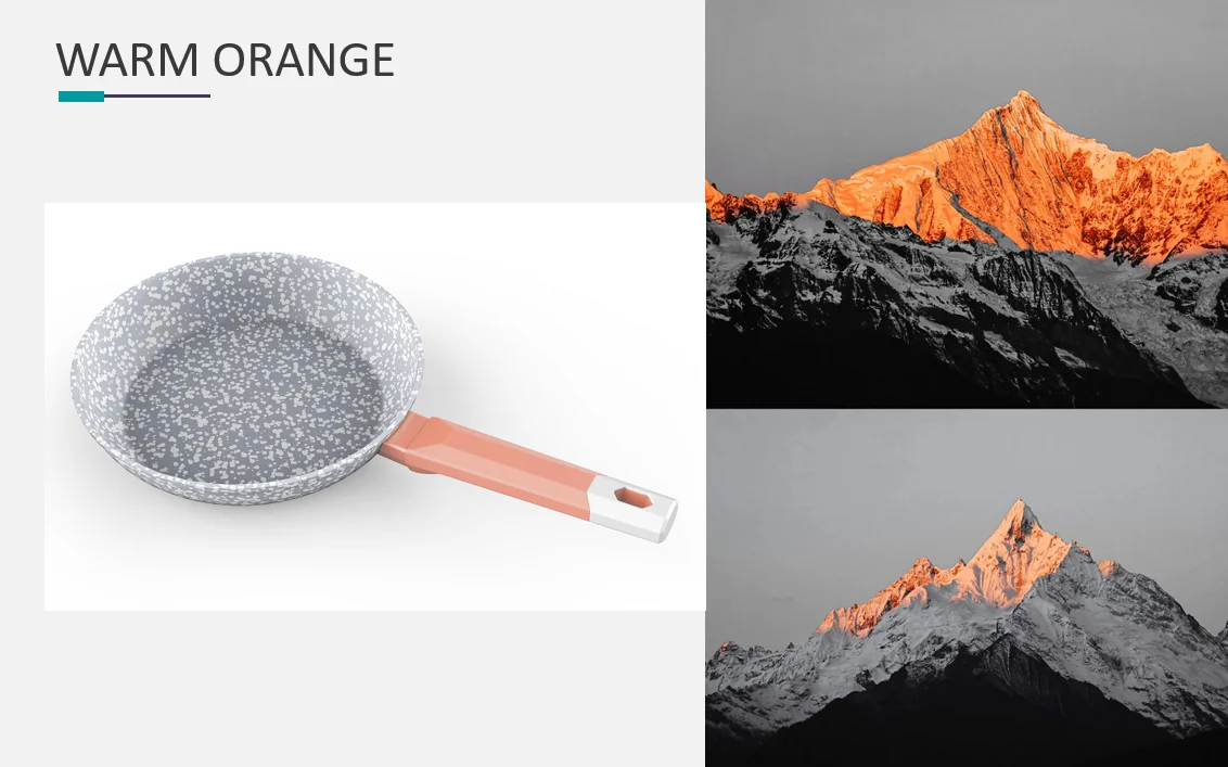 Snow Mountain Cookware Pots And Pans 2023 New Design Aluminum