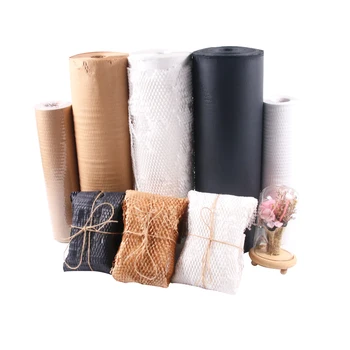 Original Manufacturer Protective Wrapping Roll Cushioning Filling Buffer Pad Packaging Honeycomb Kraft Paper