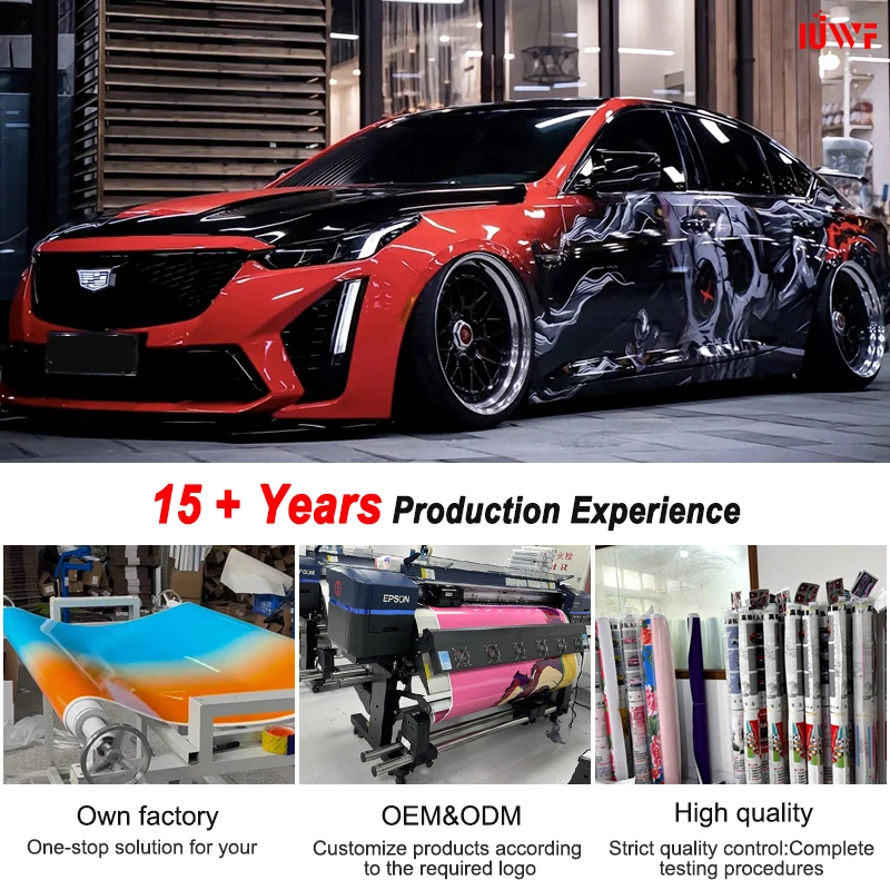 Customize Logo Car Sticker Personalize Design Digital Printing Vinyl Decorative Sticker for Vehicle Wrap