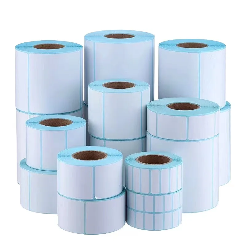 Customized Size 4x6 Shipping Packaging Labels White Label Products ...