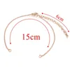 Pulsera-1.5mm-15+6 oro rosa