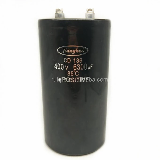 その他 phhg CD 138 Screw Terminal Capacitor - 400V 6300UF High Quality