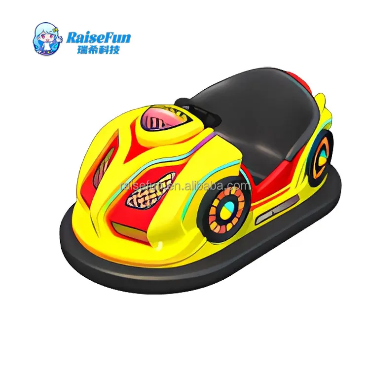 RaiseFun High-Speed Bumper Cars Turbo Boost Mode Factory Wholesale for Amusement Parks Thrill Rides Enhanced Safety Bumper Karts