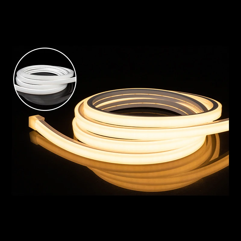 1616 2014 2020 1023 1225 Customized Neon Lights 12V Flex 5m Waterproof Pixel RGB Led Neon Strip Led Rope