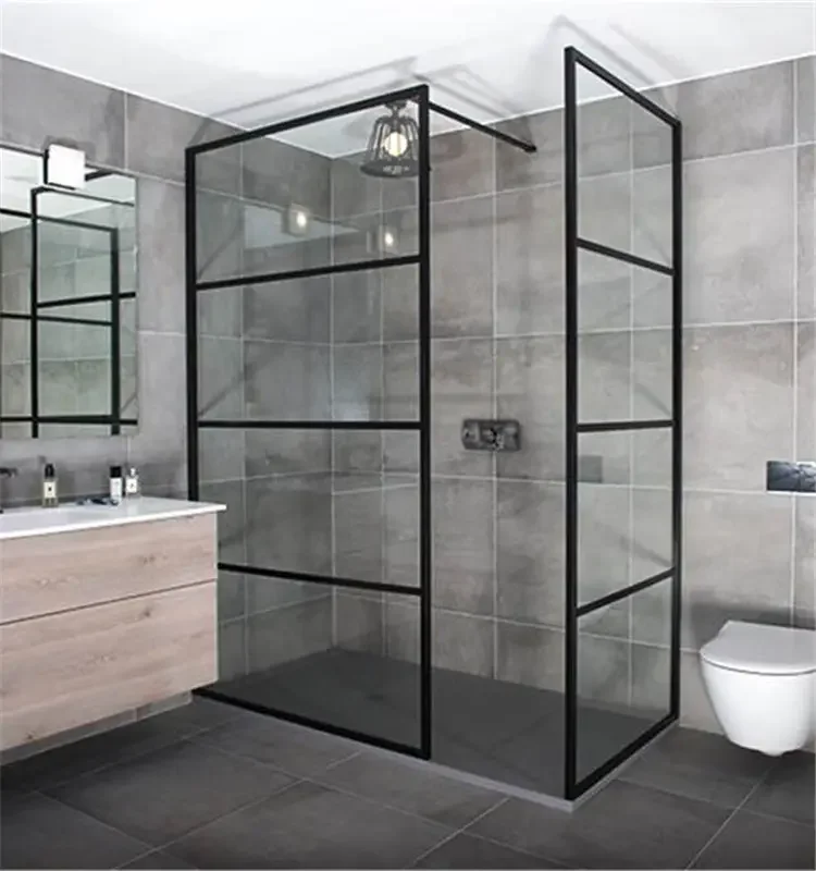 Shower Screen Extension Aluminum Profile Bathroom Bath Shower Screen