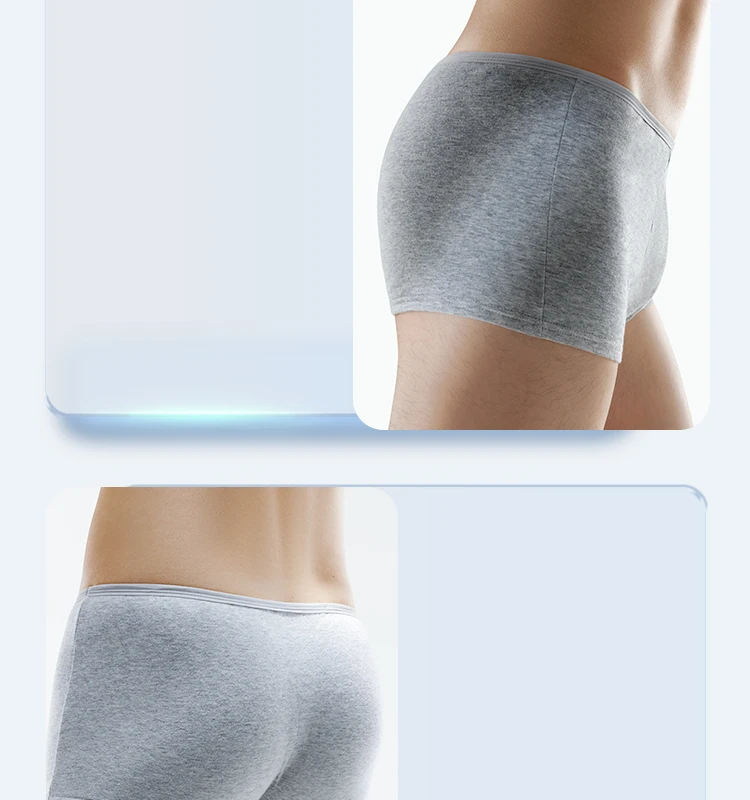 Hot Sale Adult Cotton Boxers Briefs For Men Comfortable And Breathable