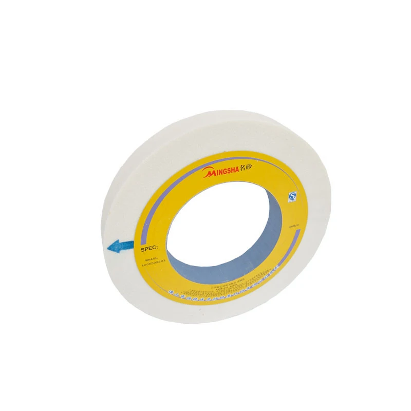High Grinding Efficiency and High Precision Stone Grinding of China Supplier Ceramic Flat-shaped Vitrified GREEN Grinding Wheel