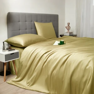 Hotel Grade Woven Modern Bamboo Duvet Cover Set Breathable 300tc Thread Count 3-Piece for Home Use
