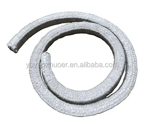 AWAKE Oven Gasket Glass Fiber Wool Square Braided Rope for Heating Furnace