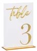 สีขาวและสีทอง-หมายเลข "3"