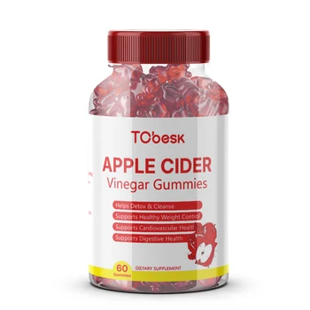 OEM/ODM Customized Private Label Organic Apple Cider Vinegar Gummies Healthy Gut Booster for Adults Not for Pregnant Women