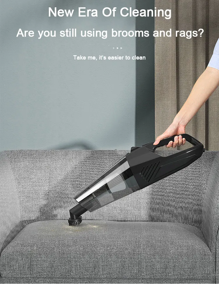 Portable Cordless Car Wash Vacuum Cleaner 4 In 1 12v Rechargeable