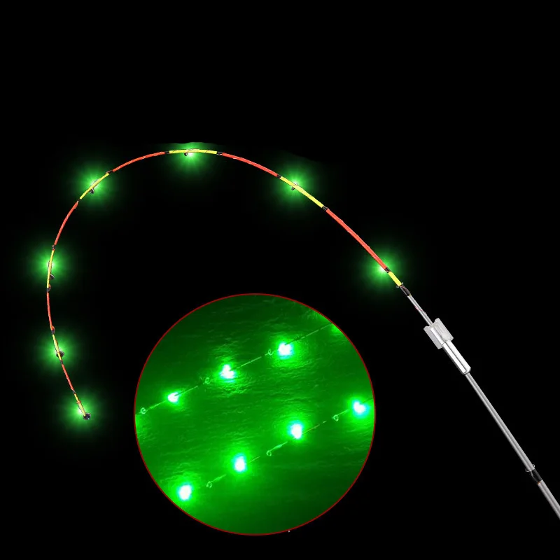 bright colored fishing pole Power Pro Depth Hunter Offshore 130lb 1000yds Your little angler can now bring visual arts from Rainbow High along as they spend a day on the water Rod Tip Light Illuminated Fishing