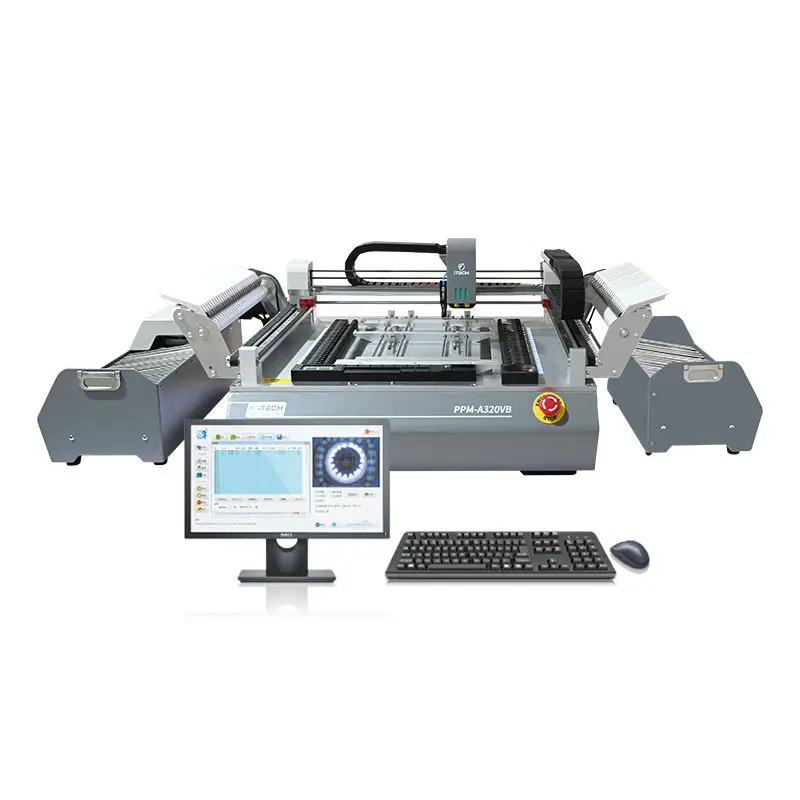 Smt Production Line Small SMD Pick and Place Machine Automatic LED Making Machine LED Pick and Place Machine for Pcb Assembly